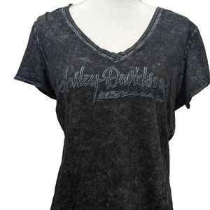 2017 Harley Davidson V-Neck Tee (115th Anniversary Edition)